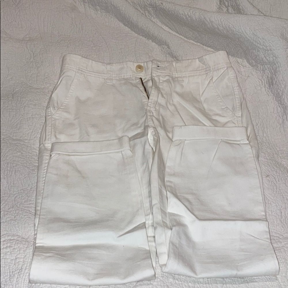 J Crew chino pant white size 00